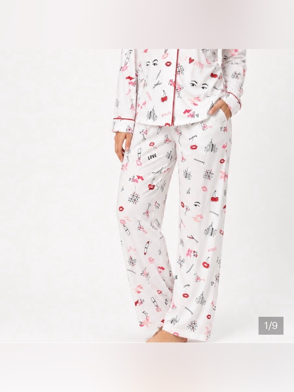 KATE SPADE NEW YORK All Dolled Up PJ Pajama Pants Size Small - Picture 3 of 16